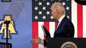 Joe Biden, gafă după un discurs