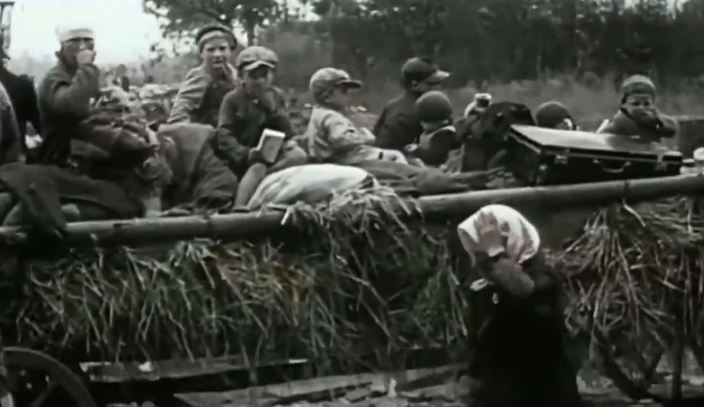 Civili afectați de război la Stalingrad