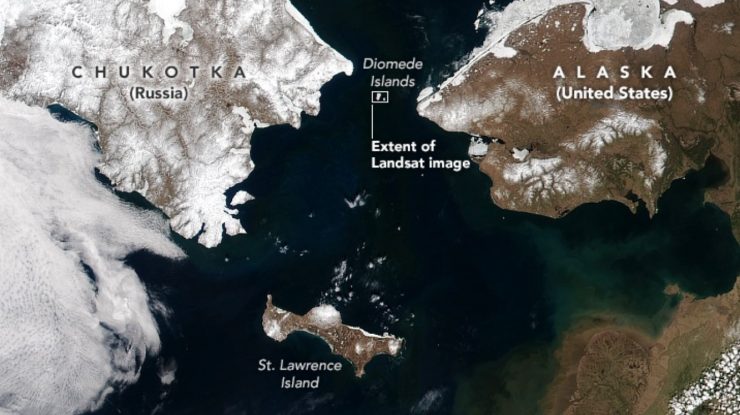 Misterul Insulelor Diomede: singurul teritoriu în care Statele Unite și Rusia se învecinează