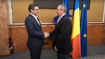 Ciucă, întâlnire de lucru cu ministrul Afacerilor Externe din Ucraina