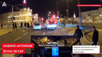 Mașinile autonome, din ce în ce mai prezente în marile orașe. În Israel, o mașină fără șofer gestionează situații dificile în trafic