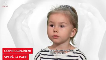 Copiii speră la pace