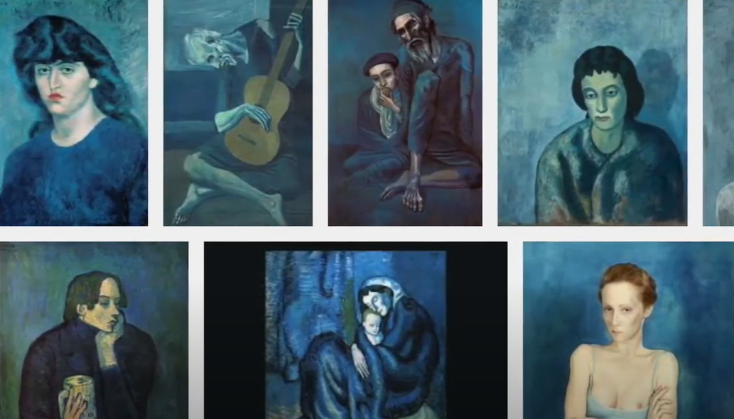 În ultimele două decenii, cercetătorii au descoperit picturi ascunse în mai multe lucrări din „Perioada albastră” a lui Pablo Picasso