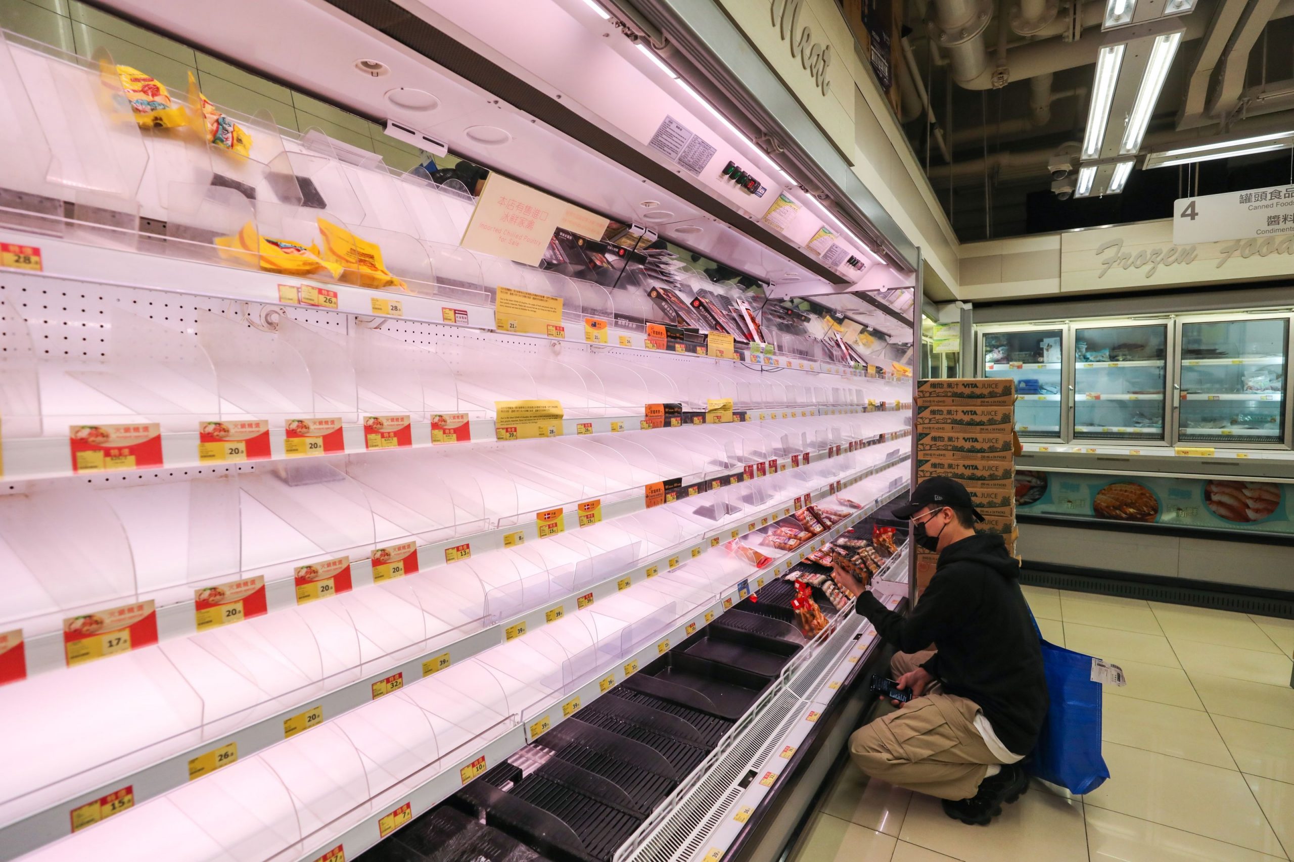 Shanghai se confruntă cu o criză alimentară din cauza pandemiei