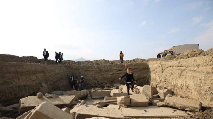 Descoperire istorică. Ruinele unui vechi templu al lui Zeus au fost scoase la lumină