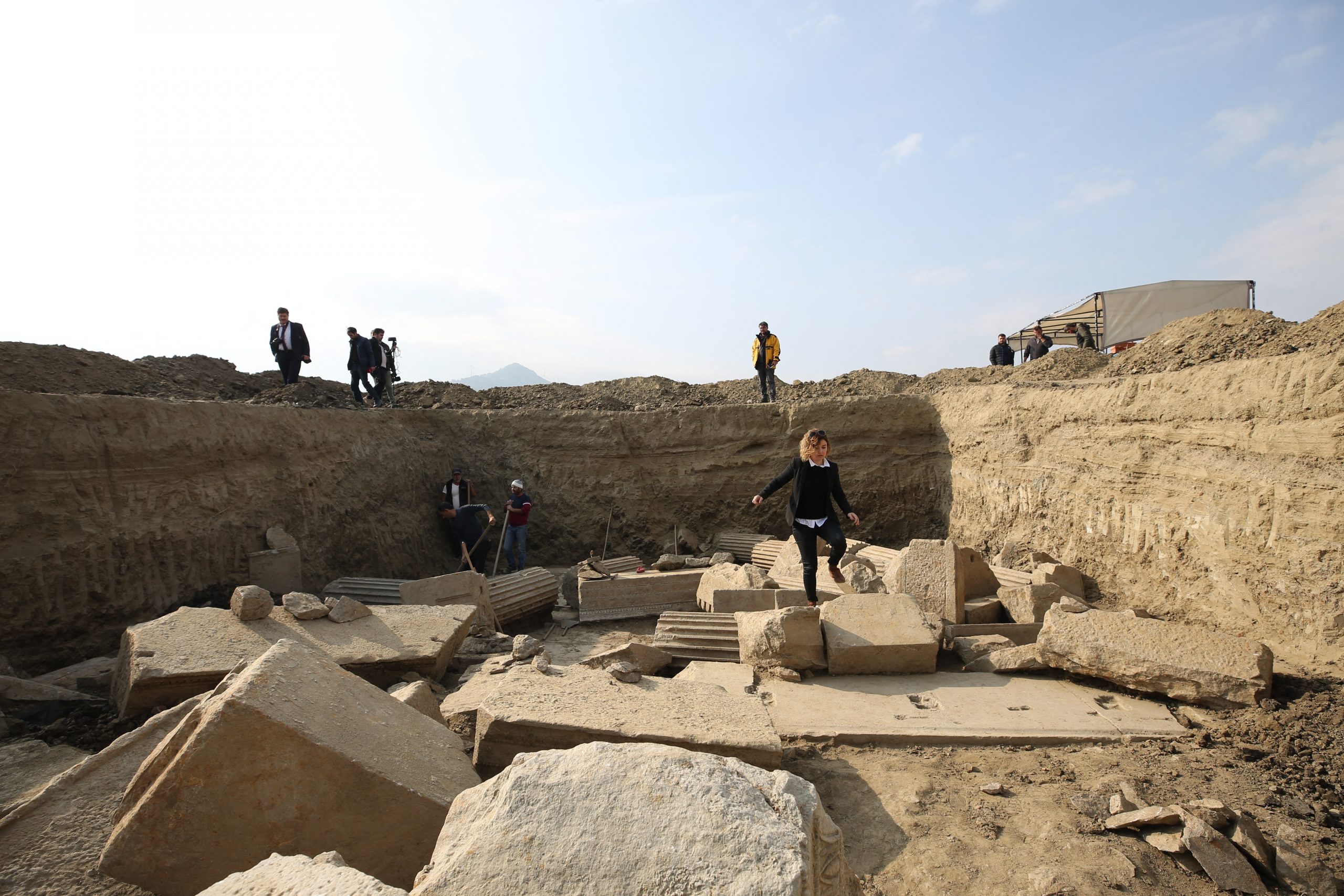 Descoperire istorică. Ruinele unui vechi templu al lui Zeus au fost scoase la lumină