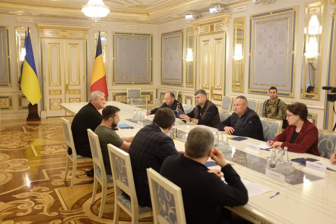 Ciucă, după întâlnirea cu Zelenski: „L-am asigurat de sprijinul deplin al României”
