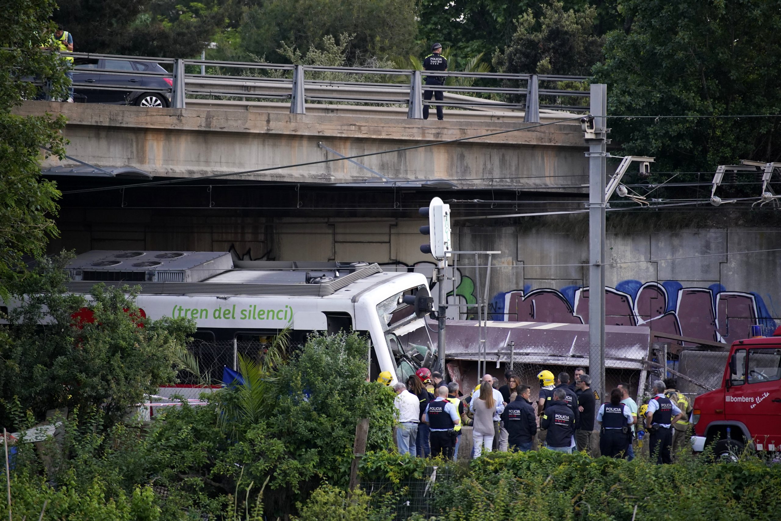 Un mort și 9 răniți în urma unui accident feroviar în Barcelona