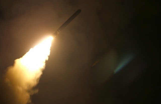 rachete către Siria