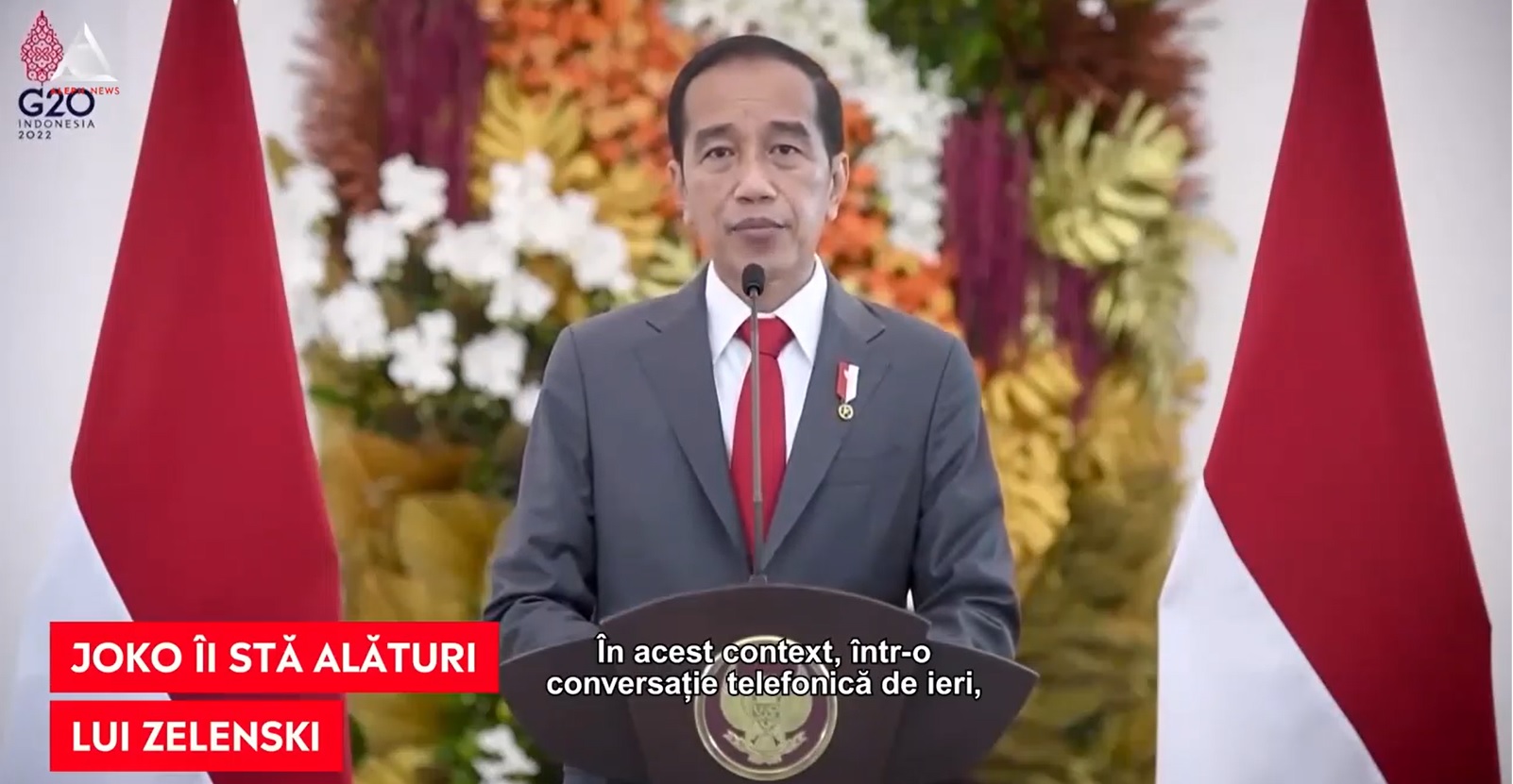 Președintele Indoneziei i-a invitat pe Zelenski și Putin la Summitul G20. El a confirmat prezența președintelui rus