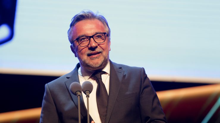 Ministrul Culturii, Lucian Romascanu, participa la ceremonia decernarii Premiilor Gopo, la Teatrul