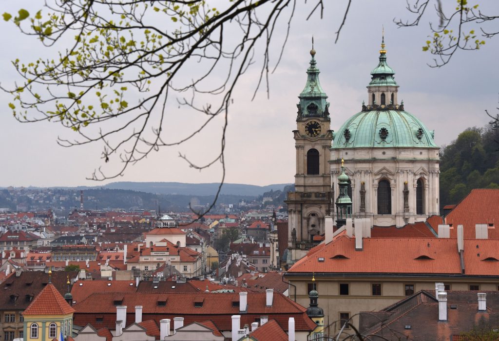 2838428 14.04.2016 The Baroque St. Nicholas Church on Malostranské Square in Prague. Ekaterina Chesnokova / Sputnik