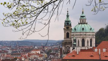 2838428 14.04.2016 The Baroque St. Nicholas Church on Malostranské Square in Prague. Ekaterina Chesnokova / Sputnik