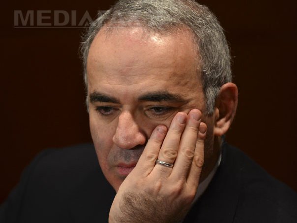 Campionul mondial rus, Garry Kasparov, prezent la deschiderea Grand Chess Tour 2022 din București