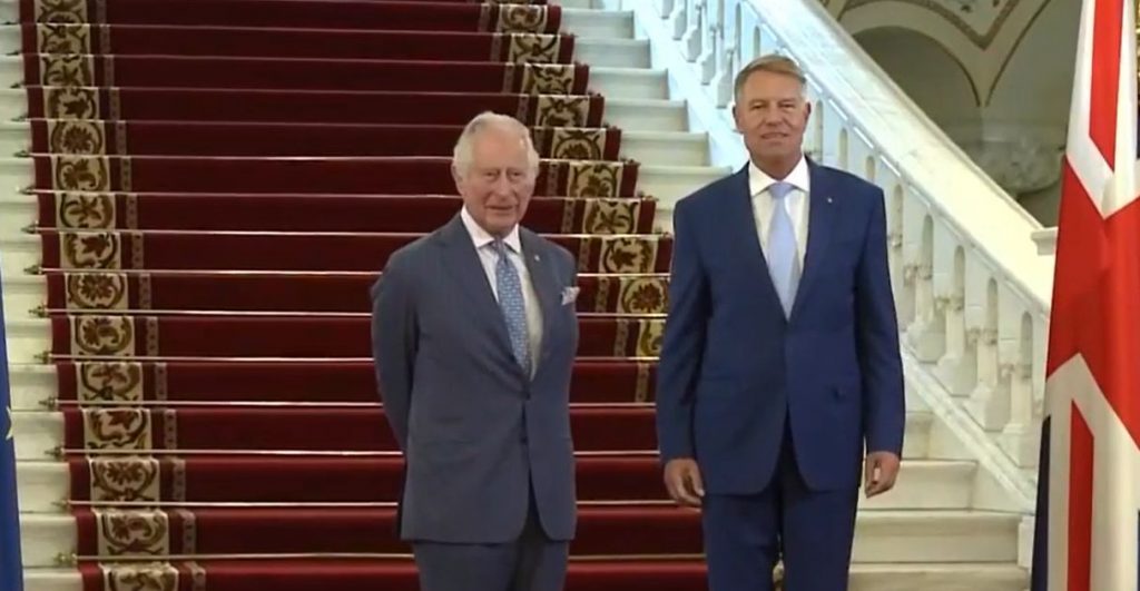 Prințul Charles s-a întâlnit cu Klaus Iohannis