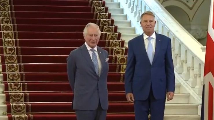 Prințul Charles s-a întâlnit cu Klaus Iohannis