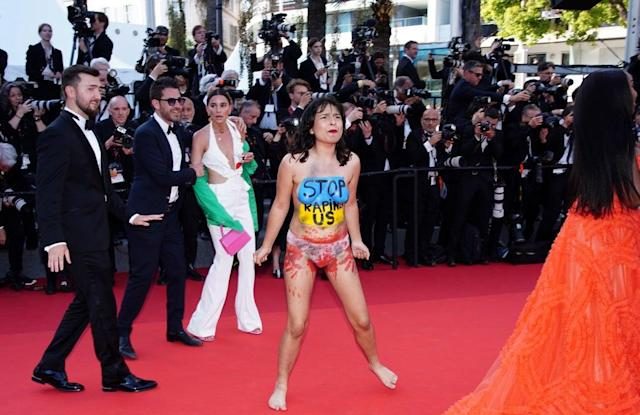 activista la Cannes