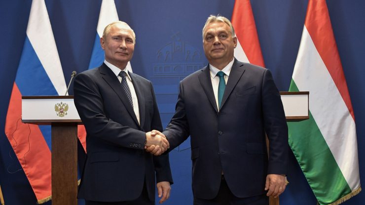 Viktor Orban și prietenul său, Vladimir Putin