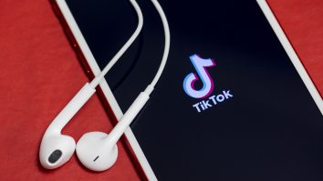 ANKARA, TURKEY - FEBRUARY 21: In this photo illustration a mobile phone screen displays TikTok logo near earphones in Ankara, Turkey on February 21, 2020.