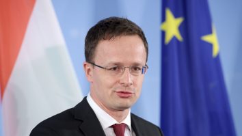 Ministrul de externe maghiar, Peter Szijjarto