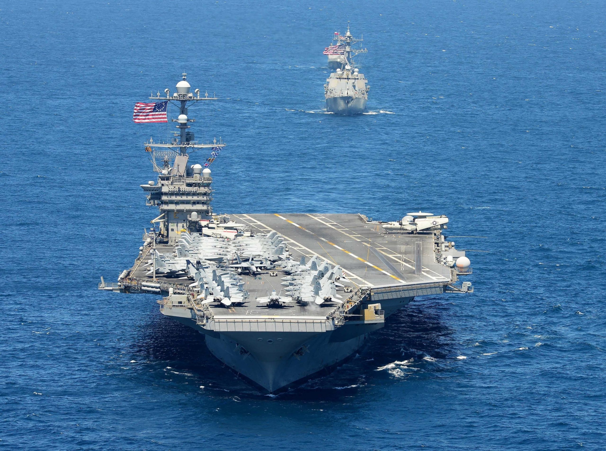 200 de marinari au fost evacuați de pe USS George Washington după trei sinucideri în doar șapte zile