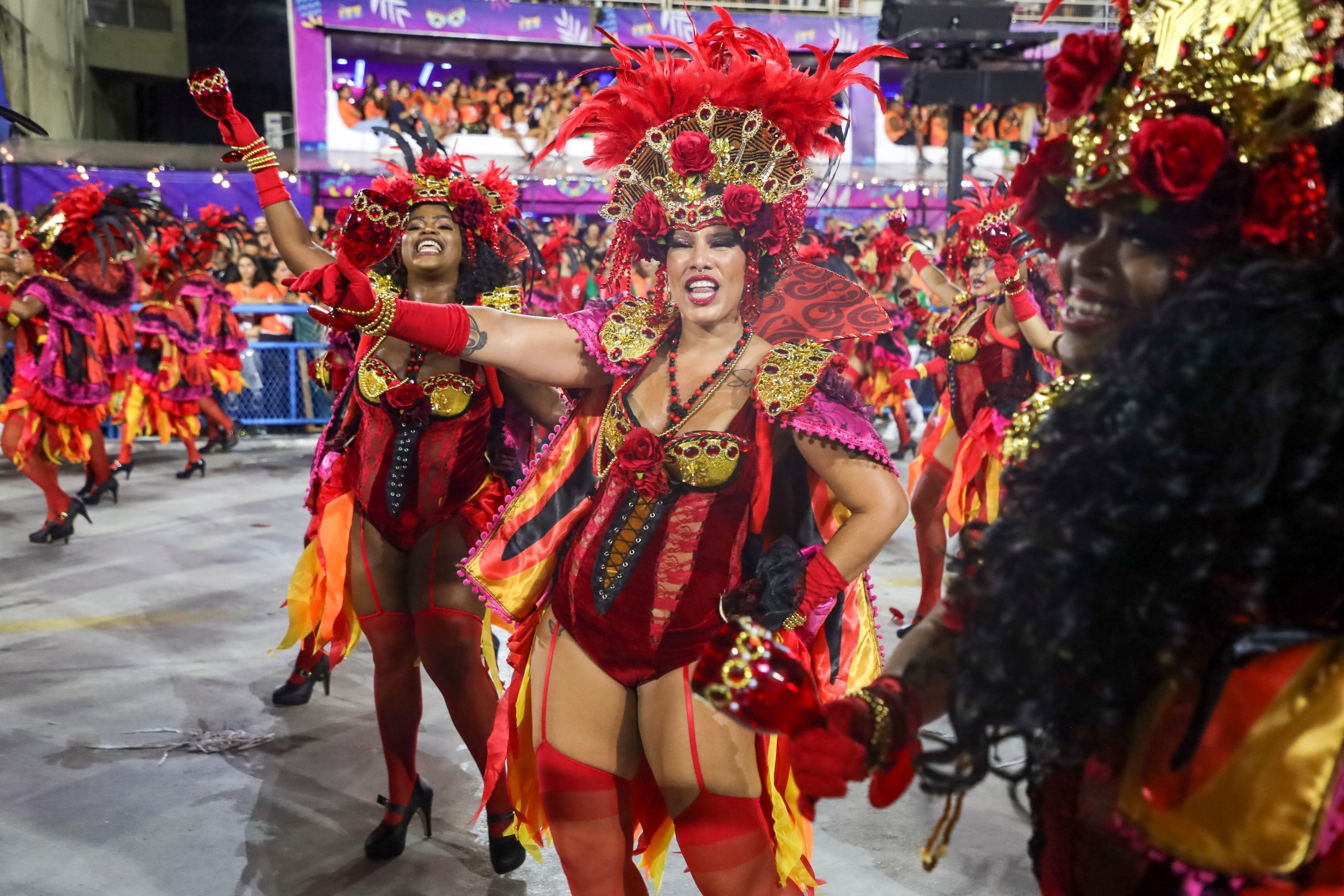 După zece zile de evenimente, cel mai mare carnaval de la Rio de Janeiro se termină astăzi