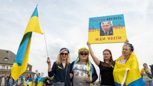 Autoritățile de la Berlin au interzis steagul Ucrainei, precum și alte simboluri ucrainene la mitingurile din cadrul evenimentelor comemorative din 8 și 9 mai