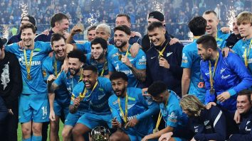 Jucătorii lui Zenit nu vor mai avea ocazia să sărbătorească