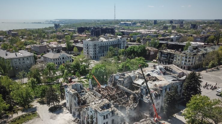 Mariupol, distrus de ruși