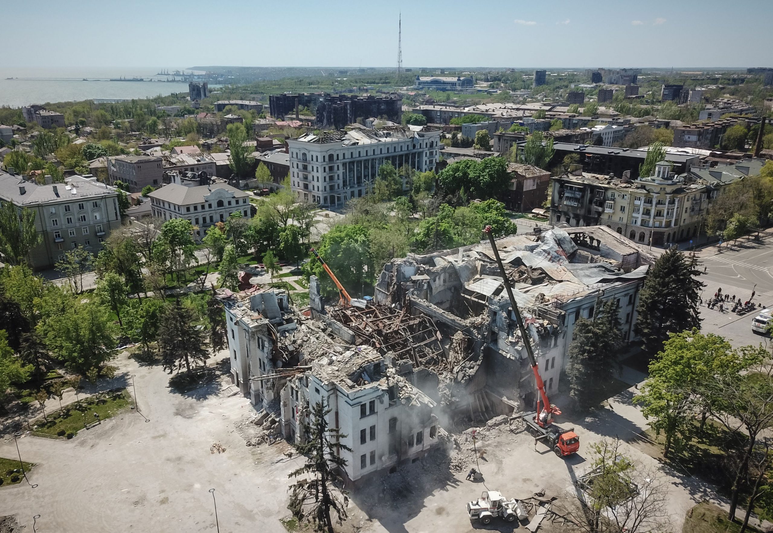 OMS vorbește despre o epidemie de holeră în Mariupol: „Risc uriaș”