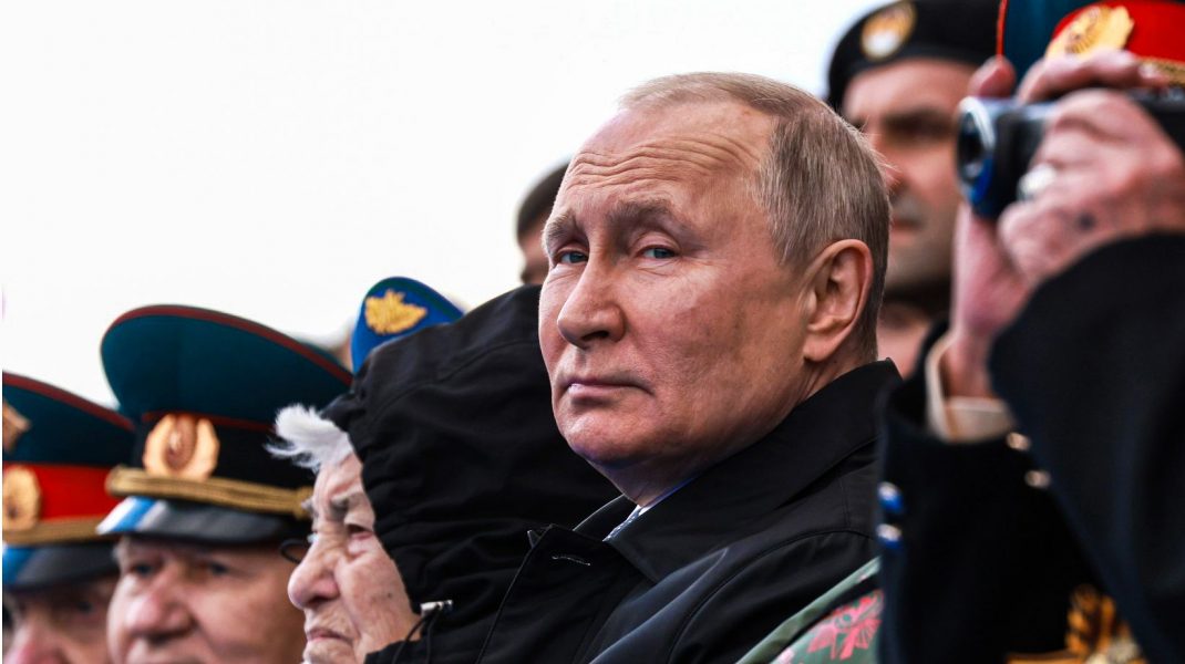 Vladimir Putin la parada din 9 mai