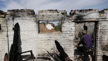 VIDEO. O școală de muzică din Donețk a fost bombardată