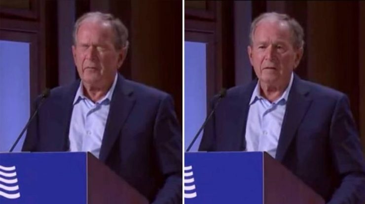 VIDEO. Gafa făcută de George W. Bush. A încurcat Ucraina cu Irakul în timp ce critica sistemul politic al Rusiei