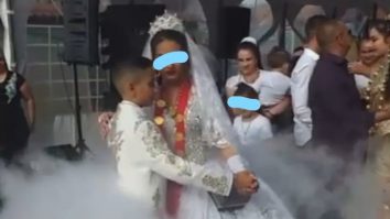 Nuntă la Strehaia. Mirii au 11 și 12 ani