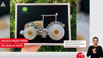 Piesele unor ceasuri, valorificate în opere de artă. O femeie vrea să își transforme pasiunea în afacere