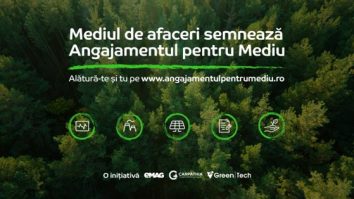 Mediul de afaceri lansează o iniţiativă fără precedent în România: Angajamentul pentru Mediu