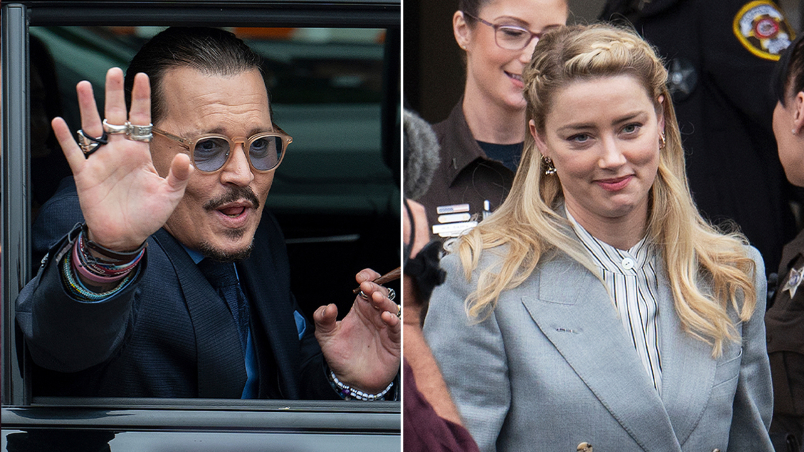 Verdictul procesului lui Johnny Depp. Câți bani își datorează actorul și Amber Heard unul altuia?