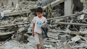 copil în Fâșia Gaza