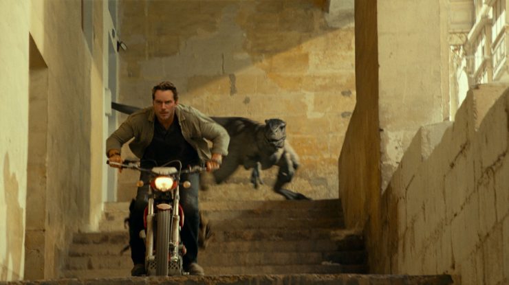 Străzile din Malta primesc dinozaurii în cel mai recent film Jurassic World