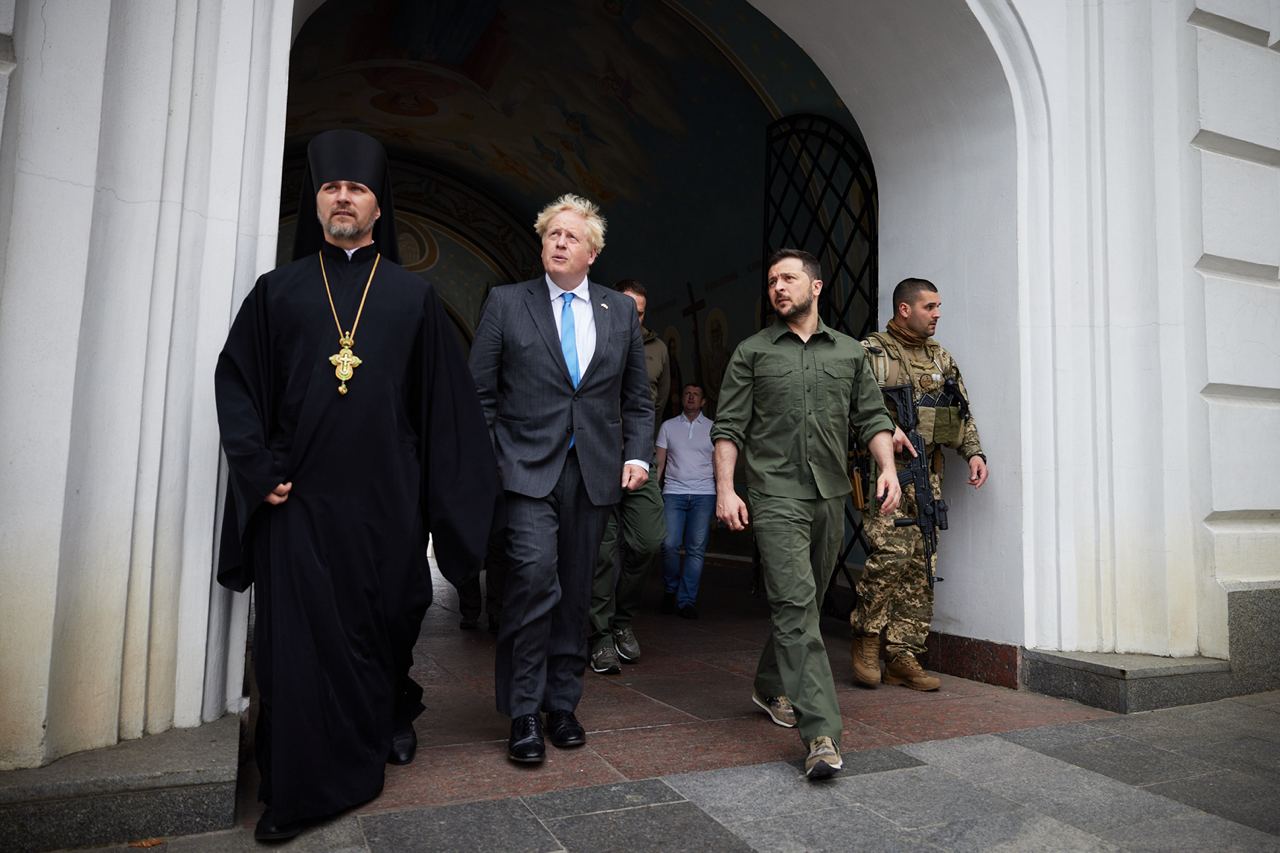 Ucrainenii vor să strângă bani pentru a organiza o vizită a lui Boris Johnson în Ucraina