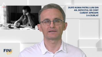 Fini sunt! După numai patru luni din an, deficitul de cont curent aproape s-a dublat