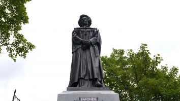 Statuia lui Margaret Thatcher a fost vandalizată pentru a doua oară în două săptămâni