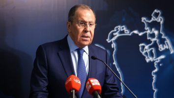 Ministrul rus de externe Serghei Lavrov