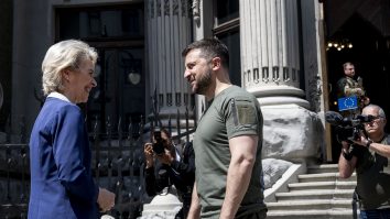 Ursula Von der Leyen, din nou în Kiev. Șefa Comisiei Europene a discutat cu Zelenski despre „calea europeană” a Ucrainei