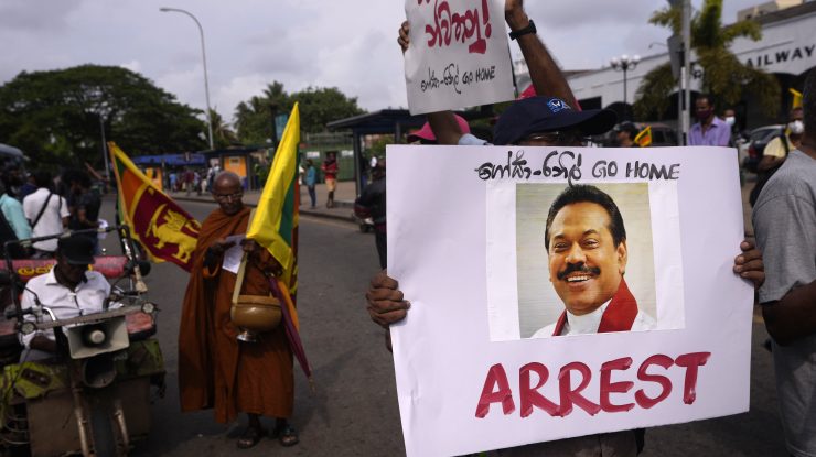 Haos în Sri Lanka