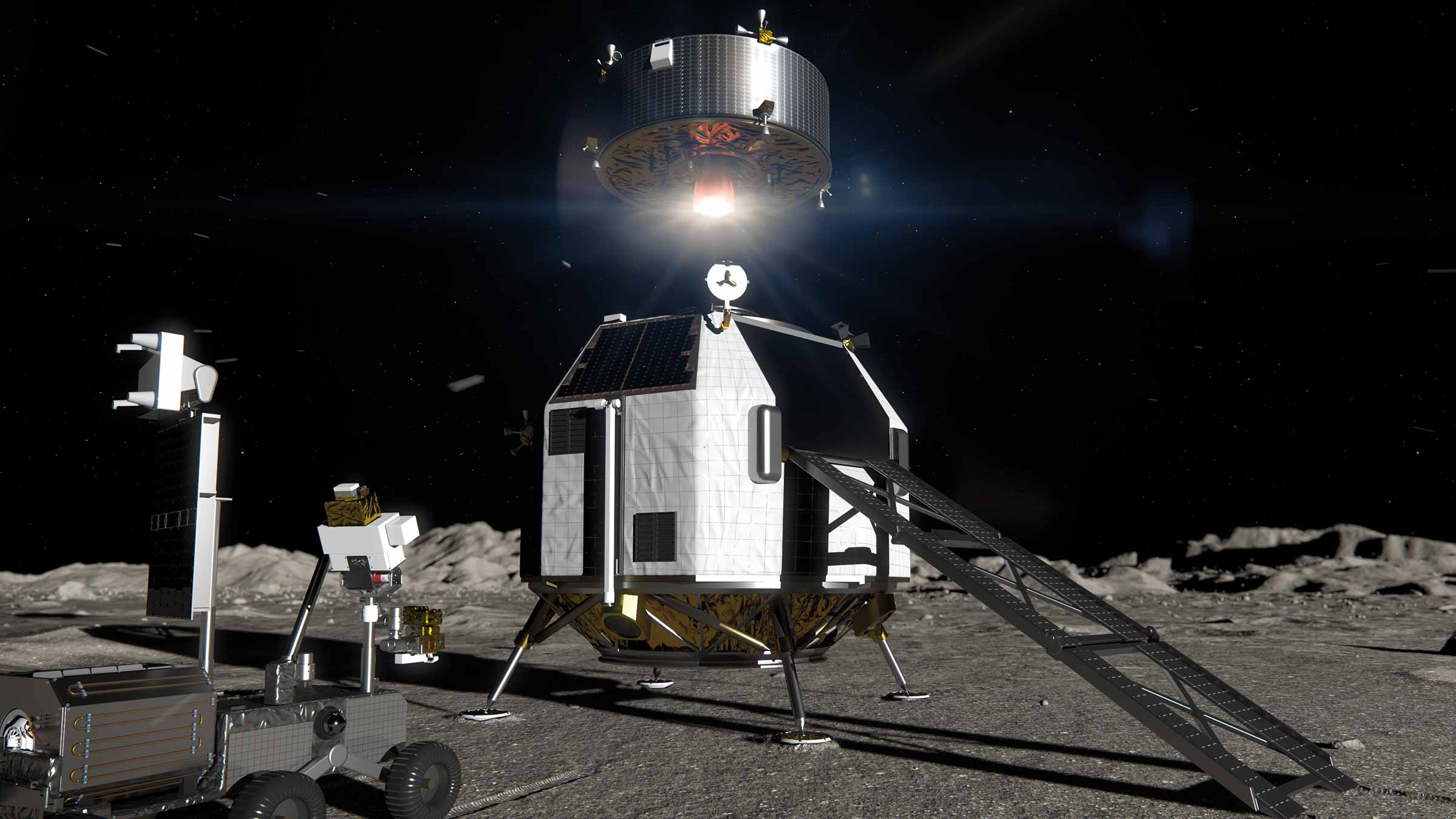 Cercetătorii japonezi dezvăluie planurile pentru construirea unor clădiri masive cu gravitație artificială pe Lună