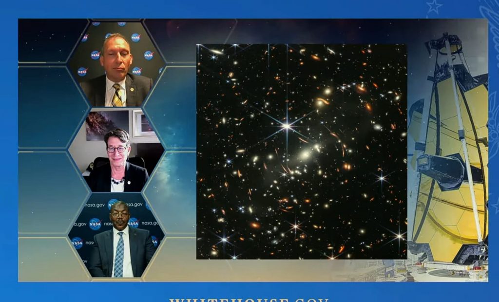 Joe Biden a dezvăluit cea mai profundă imagine a universului, făcută de Telescopul Webb