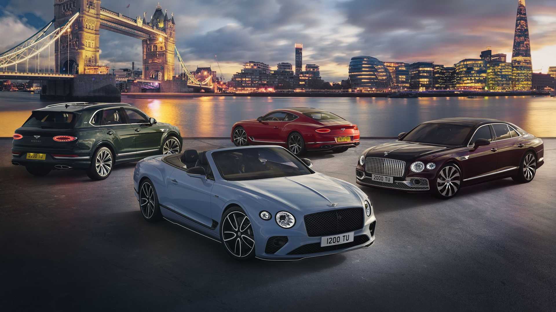 Bentley lansează patru modele speciale pentru a marca 20 de ani de activitate în China