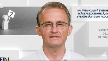 Fini sunt! Nu avem cum să evităm o scădere economică, dar sperăm să fie mai redusă
