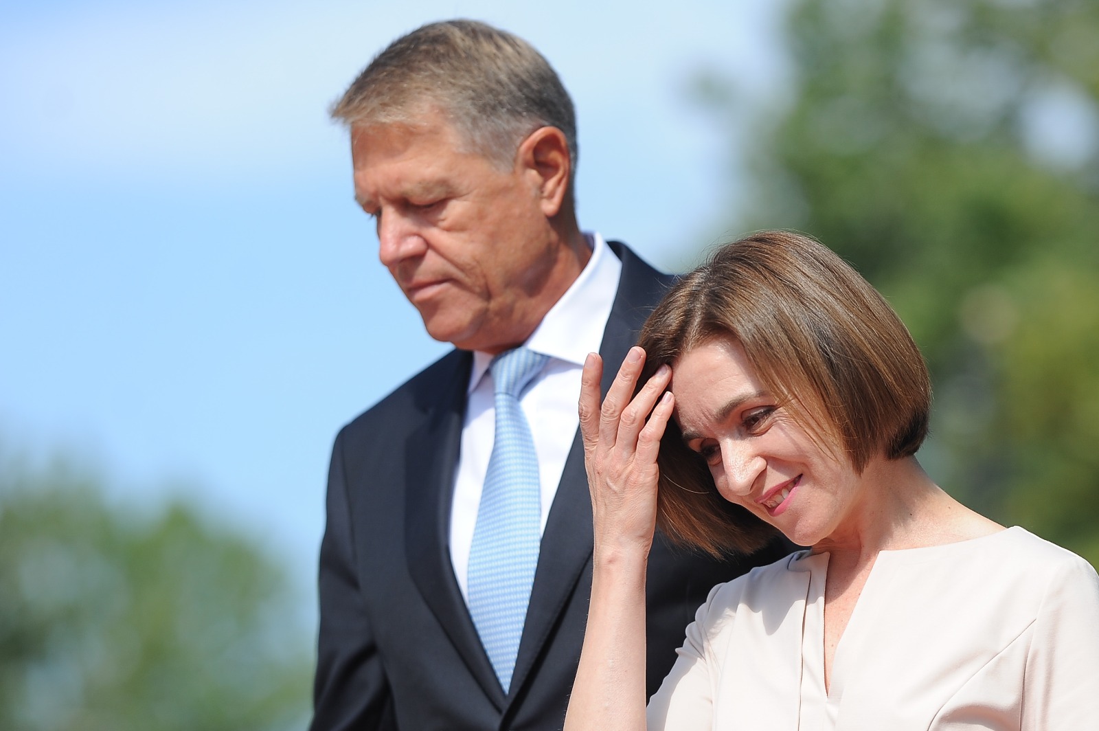 Declarațiile Maiei Sandu la Cotroceni, în prima întrevedere bilaterală după decizia istorică a UE de a acorda Moldovei candidatura